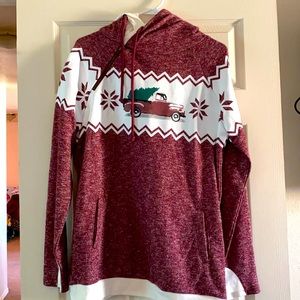 Double Hooded Ampersand Avenue Hoodie.